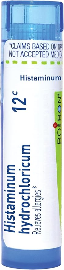 Boiron Histaminum Hydrochloricum 12C Homeopathic Medicine for Allergy Relief - 80 Pellets