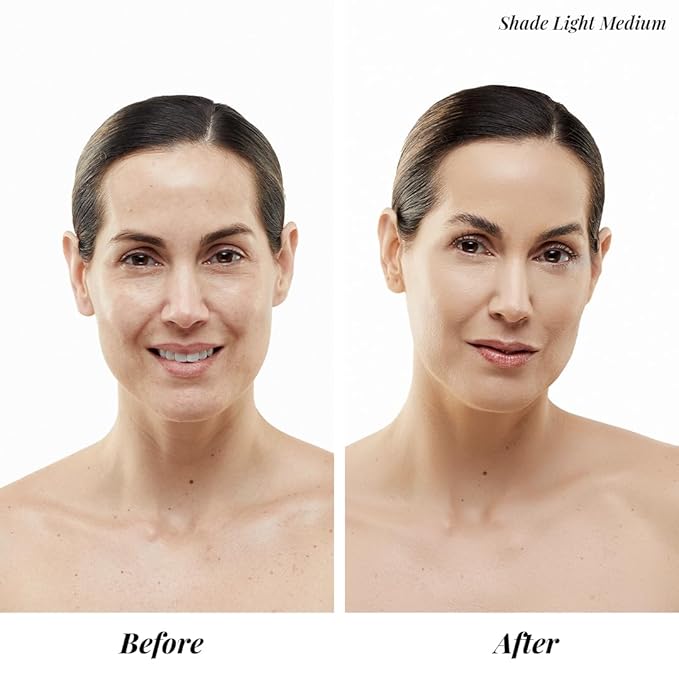 MagicMinerals AirBrush Foundation by Jerome Alexander, Mini Travel Size 1FL Oz, Easy Application Spray Makeup with Anti-Aging Ingredients for Smooth, Radiant Skin - Bright Light