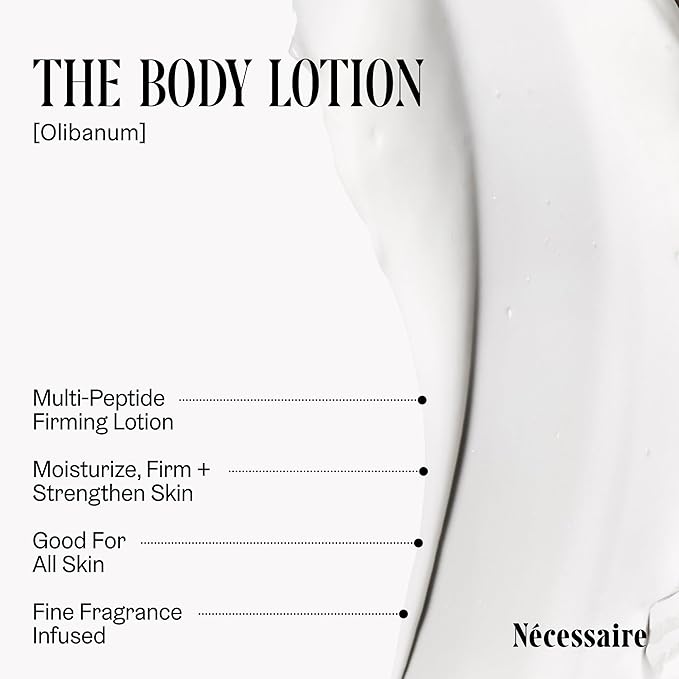 Nécessaire Body Essentials - Skin Care Gift Set For Women + Men - Travel-Size Body Wash, Body Lotion + Deodorant | Dermatologist-Tested. Hypoallergenic | Vegan | Aluminum-Free Deodorant (Olibanum)