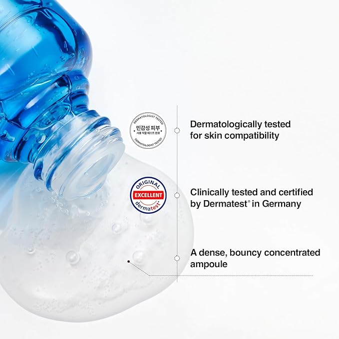 CLIV Carnosine Ampoule, Korean Skincare Hydrating & Smoothing Face Serum with Carnosine, Retinol & Peptides, Moisture Layering for Skin Balance, balloon serum 1.01 fl oz