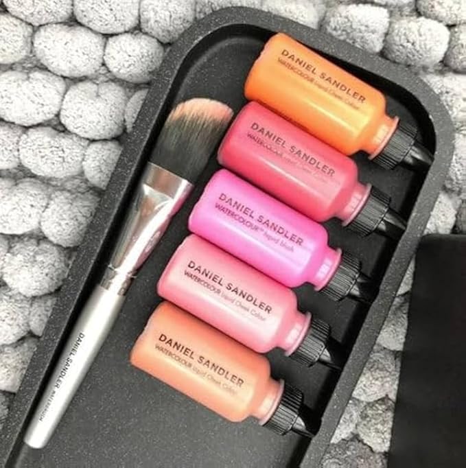 Daniel Sandler WATERCOLOUR BLUSH LIQUID PASSION. Buildable & Blendable Long-Lasting Waterproof Liquid Blush for Cheeks & Lips for All Skin Types including Mature, Dry, Combination & Oily.