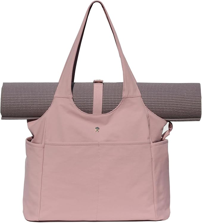 ESVAN Yoga Tote Bag Mat bag Women Shoulder Bags Carryall Tote for Travel Office Workout Gym Nurse Beach