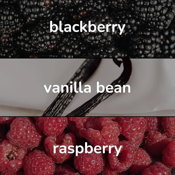 Vanilla Blackberry Eau de Parfum - Perfume for Women, Vanilla Perfume Spray with Blackberry, Raspberry Blossom, Vanilla Bean and Warm Amber Fragrance - Long Lasting, Made in the USA