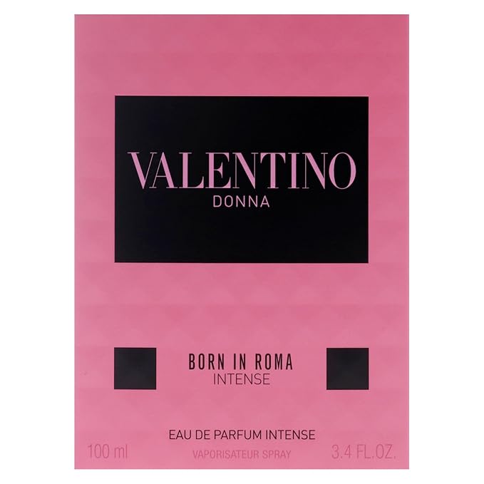 Valentino Donna Born In Roma Intense Eau de Parfum Spray for Women, 3.4 Ounce
