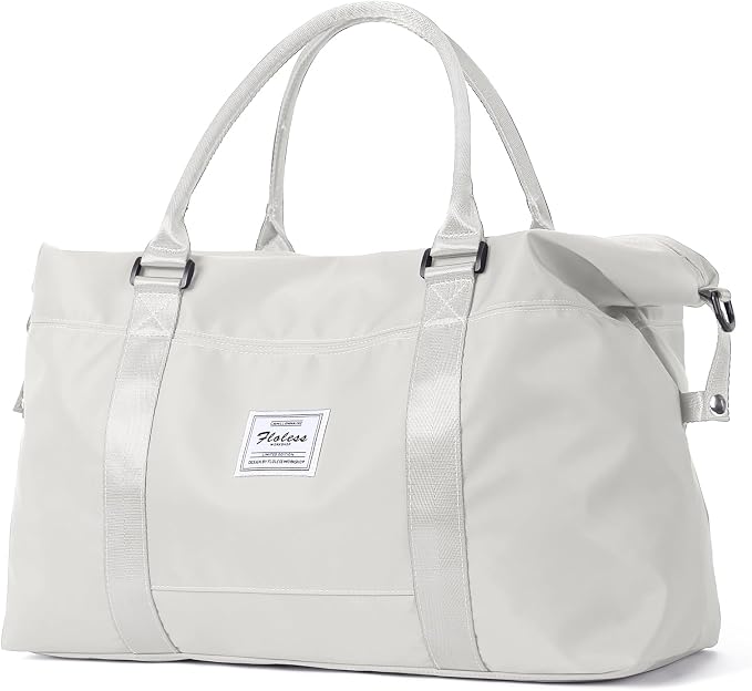 Travel Duffel Bag, Carry On Overnight Weekender Bags for Women | Travel Bag with Wet Pocket & Trolley Sleeve, For Spirit Airlines 18x14x8 Personal Item Bag