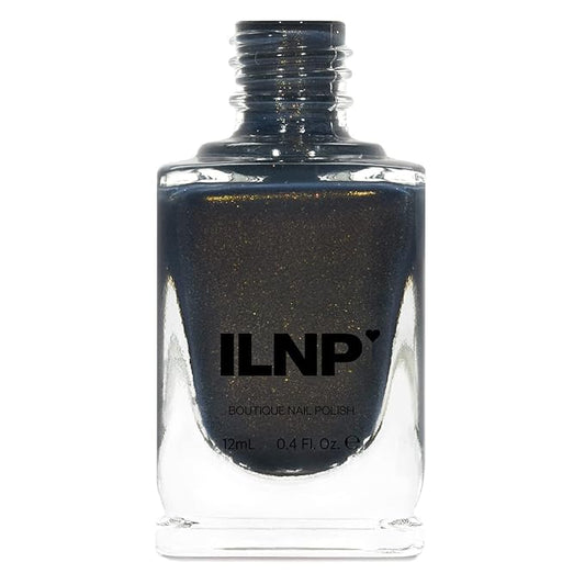 ILNP The Boulevard - Slate Grey Shimmer Nail Polish