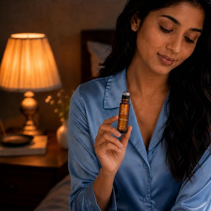Drift Away Essential Oil Roll On | Sleep & Rest Mood Ritual | Pre-Diluted Aromatherapy Pulse Point Roll On | 100% Pure Essential Oils | Floral Warm Spiced Blend | 10 ml / 0.34 fl oz