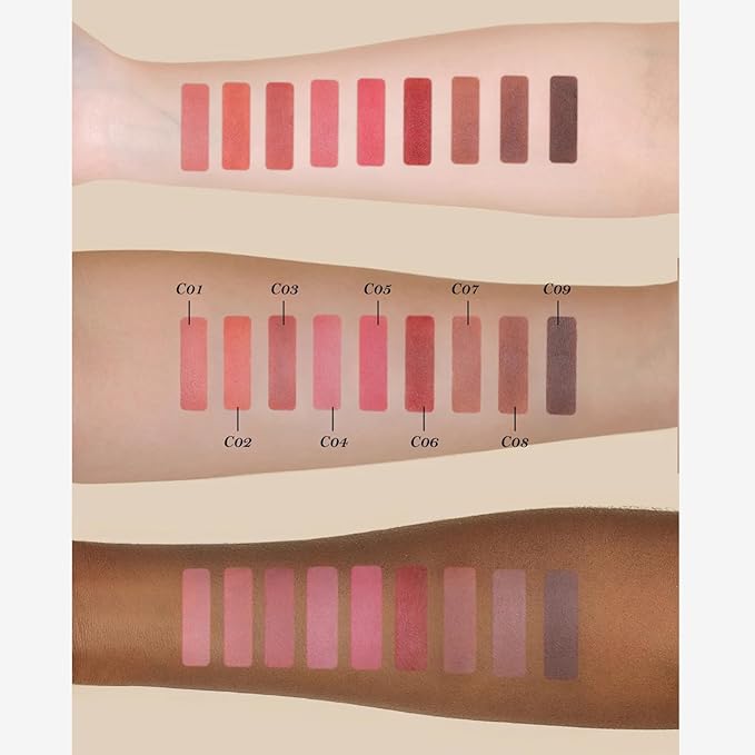 Flower Knows Little Angel Matte Lipstick,Super Soft & Ultra Silky Lip Stick,Long Lasting & Moisturizing Vegan Lip Mud for Girls&Women,Velvety Finish,3.5g,1Count(C08 Sand Tower)