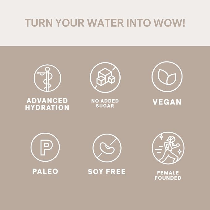 Cure Hydration | Plant-Based Electrolyte Drink Mix | No Added Sugar | Dehydration Relief Powder Made with Coconut Water | Non-GMO | Vegan | 28 Servings Jar - Tropical Punch