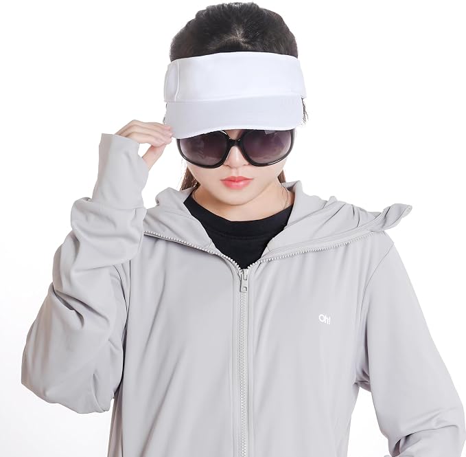 Marrywindix 1 Piece of Sport Wear Athletic Visor Sun Sports Visor Hat Visor Adjustable Cap for Women and Men