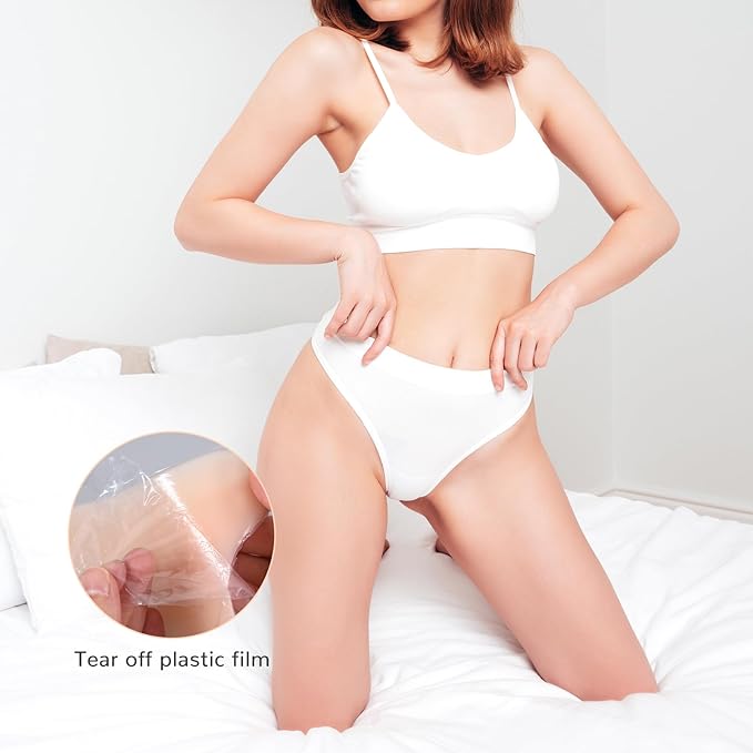 6 Pack Y Shape Concealer for Women,Reusable Anti Underwear for Women,Invisible Silicone Ladies' Seamless Pads Cover for Leggings Swimsuits All and Yoga Pants(Skin Color)