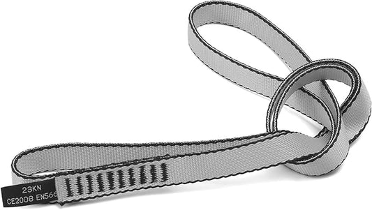 18MM Nylon Climbing Sling Runner 23KN CE2008/EN566 Strong Webbing Straps for Rock Climbing,Mountaineering, Rappelling, Swing, Yoga Hammock etc