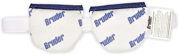 Bruder Dry Eye Care Bundle (Moist Heat Eye Compress/Hygienic Eyelid Sheets)
