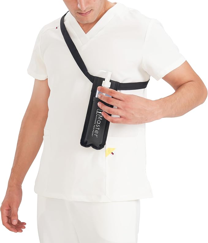 Master Massage Oil & Massage Lotion Bottle Holster Single Kit - 1 Bottle, Adjustable Holster (10 Set Single Bottle)