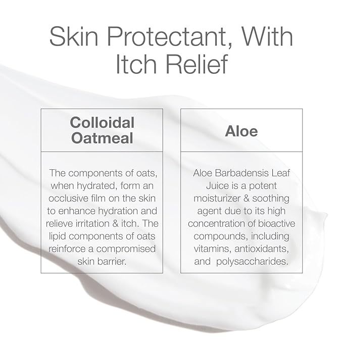 CLn® Body Moisturizer - A skin protectant delivering 2% Colloidal Oatmeal, Paraben-Free, Dye-Free & Fragrance-Free, 8 fl. oz. (Pack of 2)