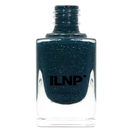 ILNP Snowstorm - Deep Blue Holographic Nail Polish