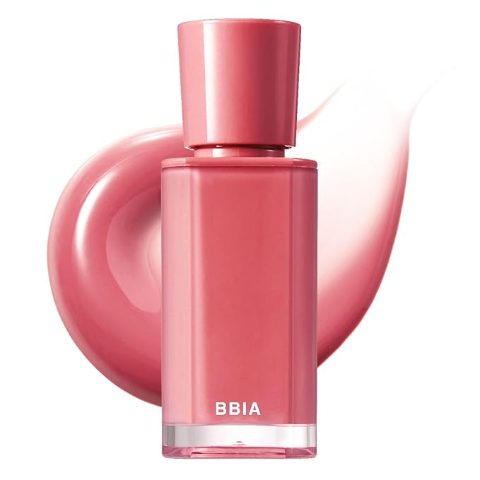 BBIA Glow Tint – Lip Plumping Volumizing Glossy & Glowy Lip Stain Naturally Moisturizing Comfortable Texture Lightweight Long-Lasting Vivid Color Non-Sticky Korean Makeup (22 BLUSH, Pack of 1)