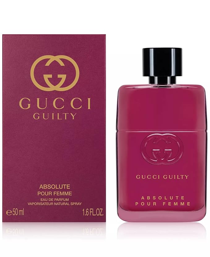 Gucci Guilty Absolute Pour Femme for Women Eau de Parfum Spray, 1.6 Ounce/50 ml