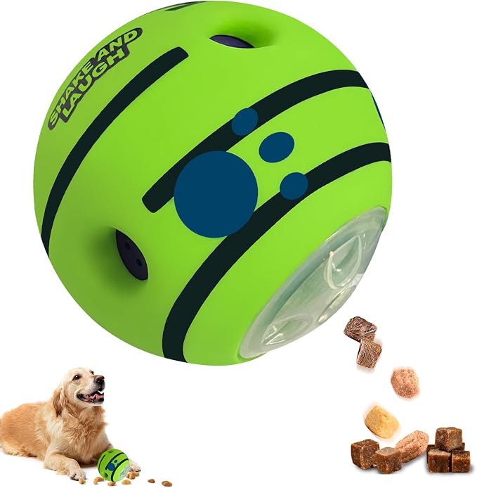 Interactive Puzzle Dog Treat Ball, XL, 5.51 in (14 cm) | Treat Dispensing, Enrichment Toy
