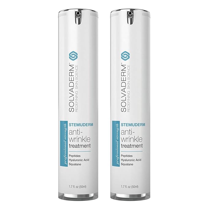 Stemuderm Face & Eye Cream - Anti Aging Skincare - Daily Moisturizer for Fine Lines, Wrinkles & Eyebags - Supports Production of Collagen & Elastin - Organic Stem Cell Complex - 1.75 oz (Pack of 2)