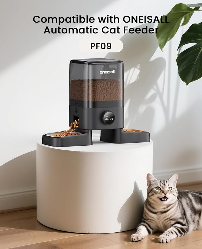 oneisall 6 Packs Pet Dry Food Desiccant Bag for Automatic Cat Feeders, Keep Pet Food Dry and Fresh, Suitable for All of oneisall Cat Feeders
