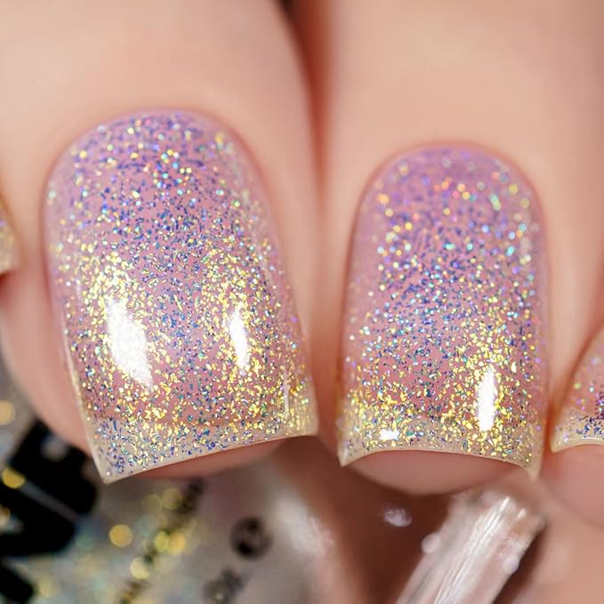 ILNP Horizon - Gold Iridescent Holographic Nail Polish