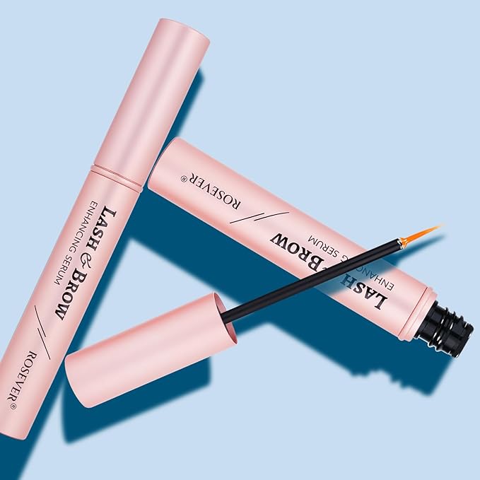 Eyelash Growth Serum, Eyelash Serum to Grow Lashes, Brow Growth Serum for Longer, Thicker and Stronger Lashes and Brows 5ml