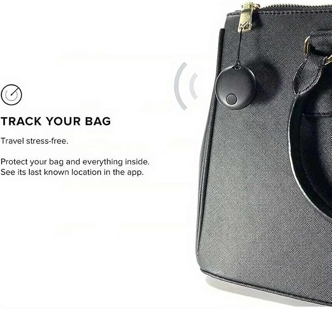 Mini GPS Tracker for Vehicles Compatible with Find My (iOS Only), 2 Pack | Hidden Tracking Device for Vehicles, Car Tracker No Subscription, Vehicle Tracker with Audio for Kid, Pet, Key, Luggage, Bag
