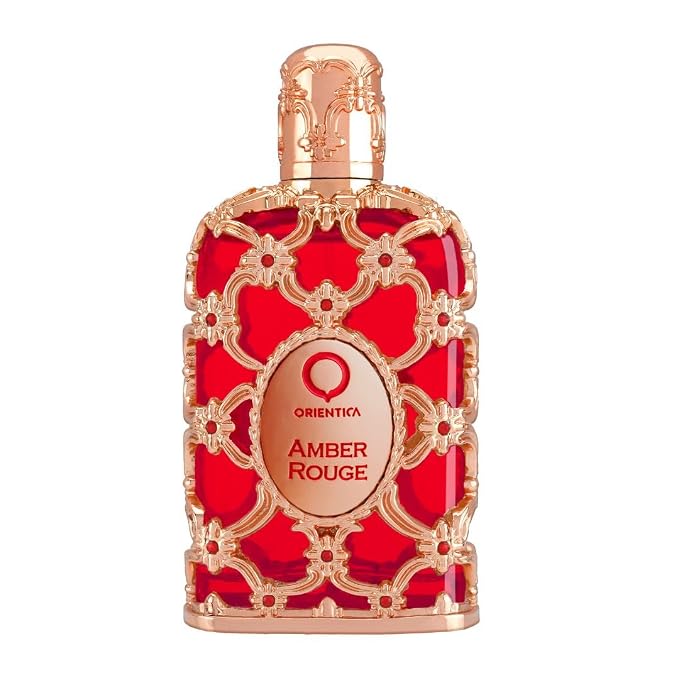Orientica Luxury Collection Amber Rouge Eau De Parfum 5oz / 150ml – Woody, Amber, Saffron, Praline, Jasmine, Orange, Oak Moss, Seaweed – Arabic Perfume for Men & Women