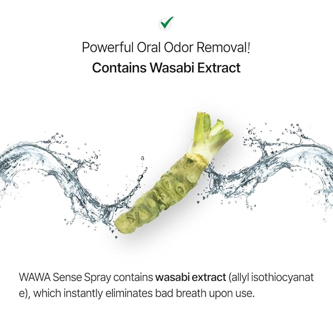 ROROBELL Wawa Sense Spray Oral Care Mouth Freshener Fights Bad breath ((1/3 Fl Oz (Pack of 3)))