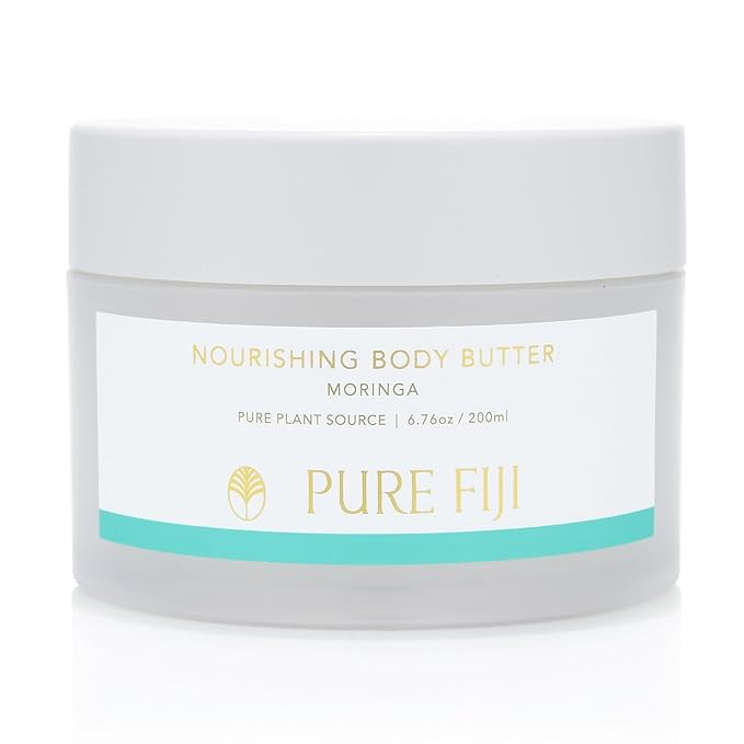 PURE FIJI Nourishing Body Butter, Moringa (6.7oz/200ml)