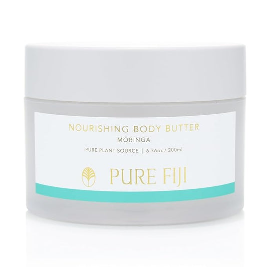 PURE FIJI Nourishing Body Butter, Moringa (6.7oz/200ml)