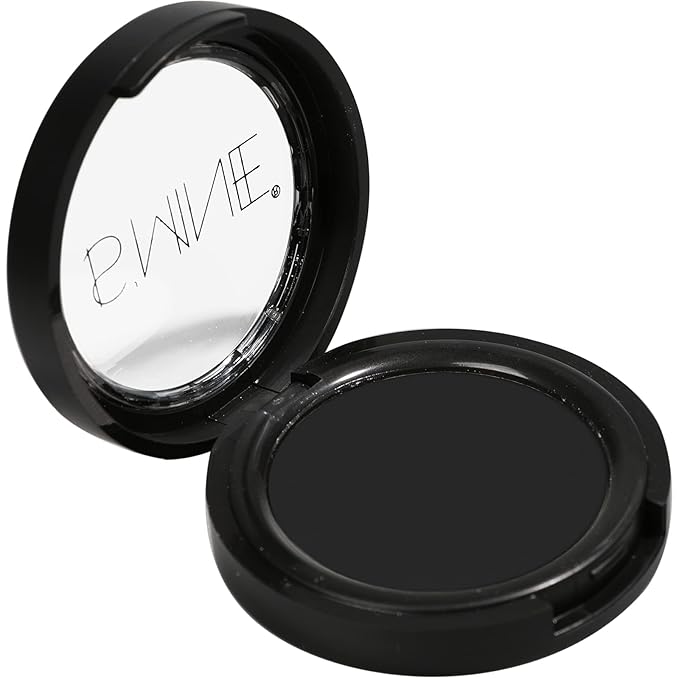 IS'MINE ISMINE Single Black Matte Eyeshadow Powder Palette High Pigment, Longwear, Intense Color Best Black Eyeshadow