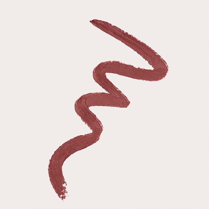 VASANTI Matte Crush Lipstick Pencil – Peachy Keen Natural Peach – Soft, Velvety Matte Finish, Waterproof, Smooth Application – Natural, Vegan, Paraben-Free Lip Color