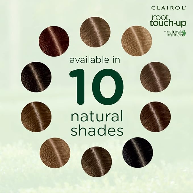 Clairol Root Touch-Up by Natural Instincts Permanent Hair Dye, 5 Medium Brown Hair Color, Pack of 1