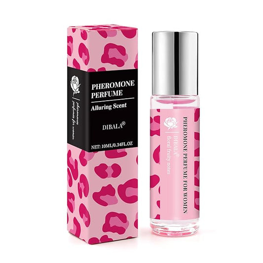 DIBALA Pheromones Perfume for Women | Vanilla Musk Scent, Long Lasting Roll On Perfume Oil 10ml (0.34 fl oz)