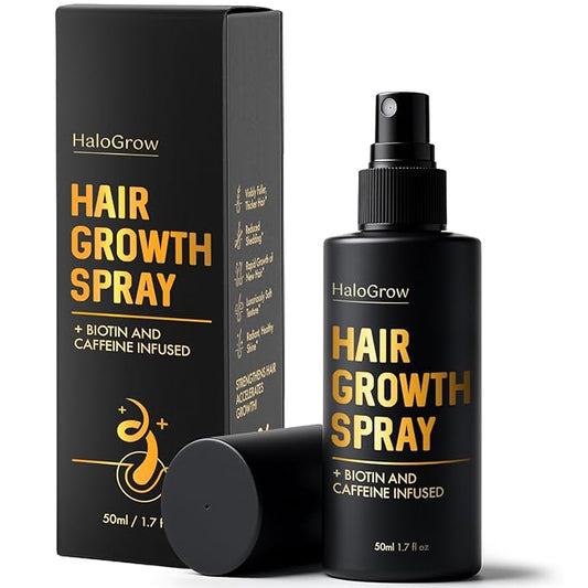Hair Growth Serum Spray for Women & Men – Biotin & Caffeine Hair Loss Treatment, Anti-Thinning Hair Regrowth Oil, Advanced Thickening Formula – 1.7 fl. oz./ 50 ml