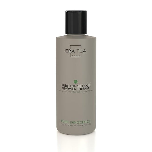 Pure Innocence Shower Cream | Exquisitely Dutch Made & Formulated Softening Body Wash for All Skin Types | Floral Scent of White Jasmine, Roses & Ylang-Ylang 200 ML
