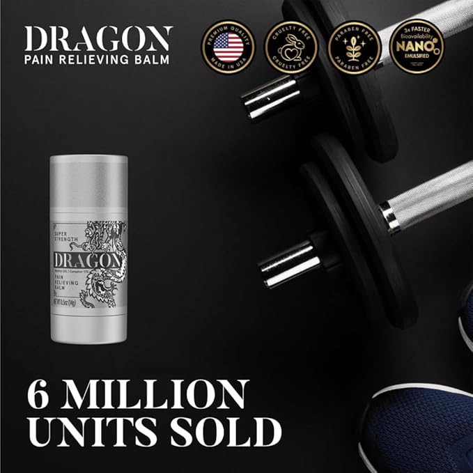 Dragon Balm Travel Roll-on Super Silver Strength Travel Mini