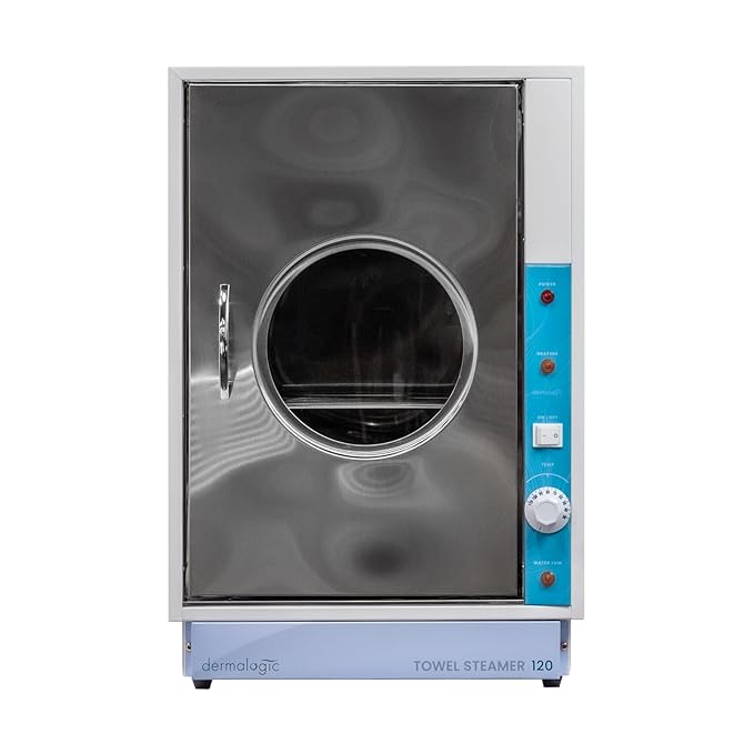 Dermalogic Towel Steamer 120 Professional Equipment for Massage Spa Center Barber Beauty Nail Salon