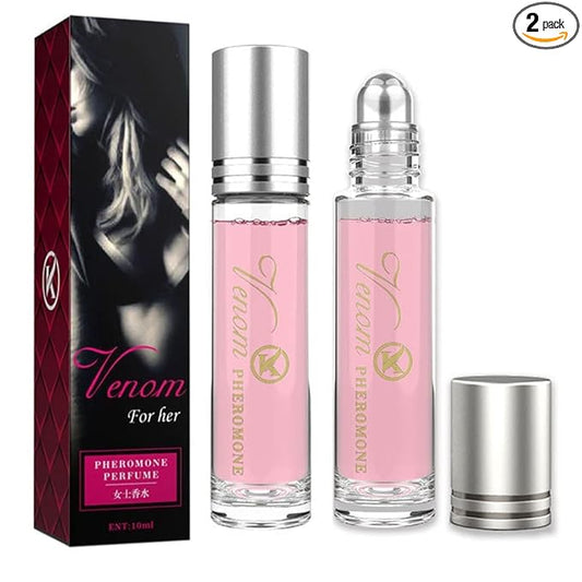 masatow Women Pheromone Perfume - Long-lasting and Addictive Personal Roll-on Pheromone Perfume Oil Fragrance - Cologne for Women to Attract Men