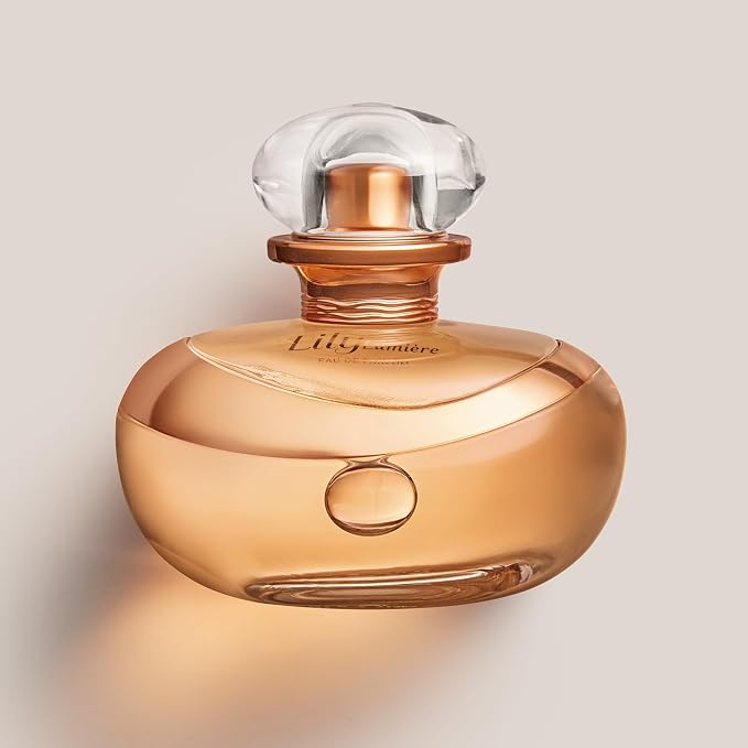 O Boticário Lily Lumiere Eau de Parfum - Long Lasting Perfume for Women - 2.5 oz / 75 ml, Premium Brazilian Floral Fragrance with Orange Blossom & Lily, Radiant Signature Scent, Women's Perfume Gift