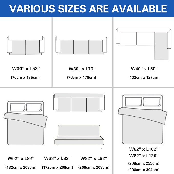 2026 Waterproof Dog Bed Blanket (82"x102") Comfy Couch Sofa Mat for Dog Pets with Anti-Slip Back, Universal Incontinence Lightweight Liner Pad for Furniture Car Picnic etc Durable Washable, Khaki