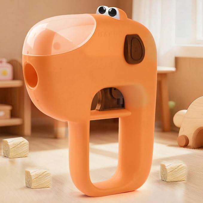 Interactive Dog Treat Dispenser with Adjustable Portion Control and Fun Throwing Action Smart Feeding Device