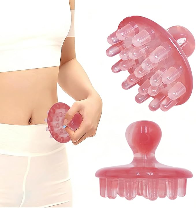 Lymphatic Drainage Tool for Belly Fat Cellulite Remover, Meridian Fascia Blaster Cellulite Remover Gua Sha Brush for Body Shaping Muscle Pain Relief