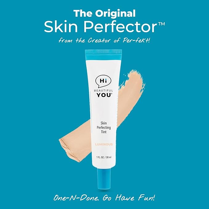 BE YOU SKIN | Skin Perfecting Tint | LUMINOUS, the ORIGINAL SKIN TINT from the Creator of perfekt!