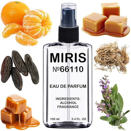 MIRIS No. 66110, Inspired by Scandal Pour Homme, Long-Lasting Eau de Parfum for Men, Spray 3.4 Fl Oz / 100 ml