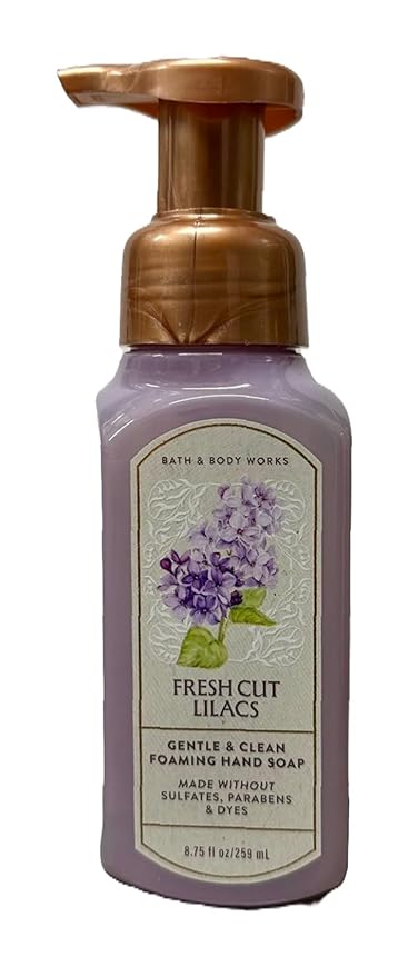 Bath & Body Works Spring Scents Gentle & Clean Foaming Hand Soap - 8.75 fl oz (Fresh Cut Lilacs)