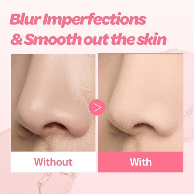 I'M MEME Compact - Tone-up Pact | Korean Pressed Setting Powder for Pink Blur Effect, with Calamine, Makeup Powder, Translucent Compact, Finishing Powder, Oil Control Face, Teen Girl Gifts, 0.35 Oz