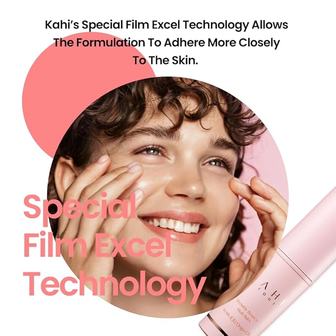 KAHI SOUND OF SEOUL SEOUL Facial Balm With Jeju Origin Oil & Collagen, Hydrate & Manage Wrinkles Around Your Face, Made In Korea, 9g (K Multi Balm)